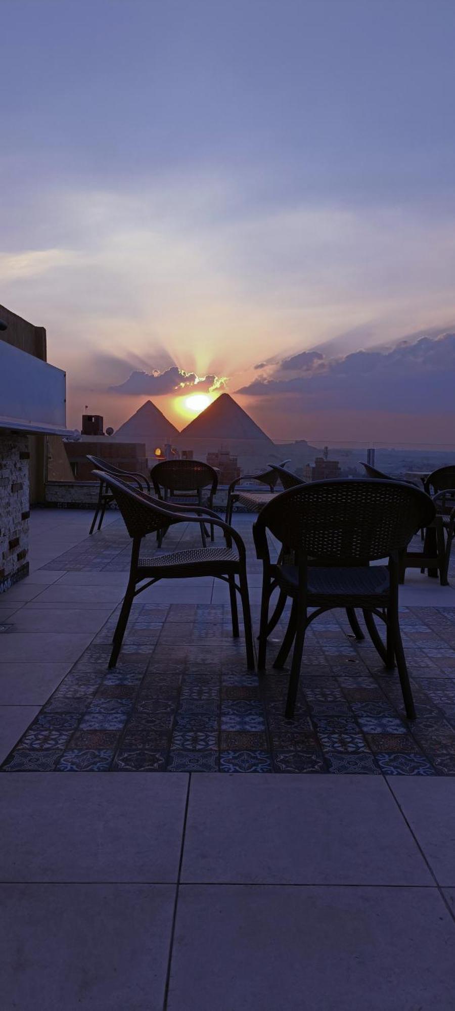 Hotel Bedouin Pyramids View Kairo Exterior foto